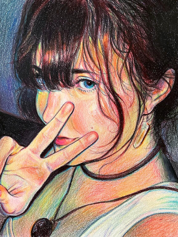 Prismacolor portraiture